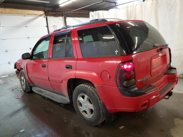 Photo 2 from auction – 2002 CHEVROLET TRAILBLAZE with VIN 1GNDT13S922221641