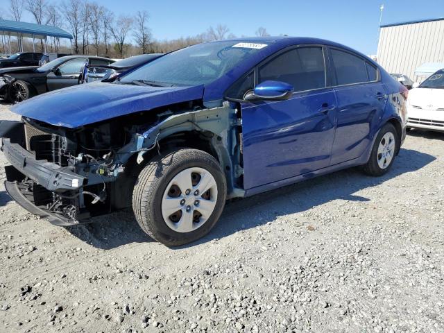 KIA FORTE LX 2017 with VIN 3KPFK4A73HE048411 - Photo from auction