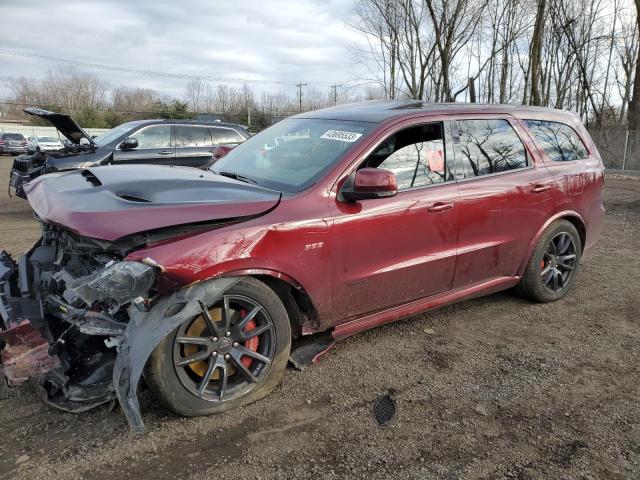 DODGE DURANGO SR 2018 with VIN 1C4SDJGJXJC498287 - Photo from auction