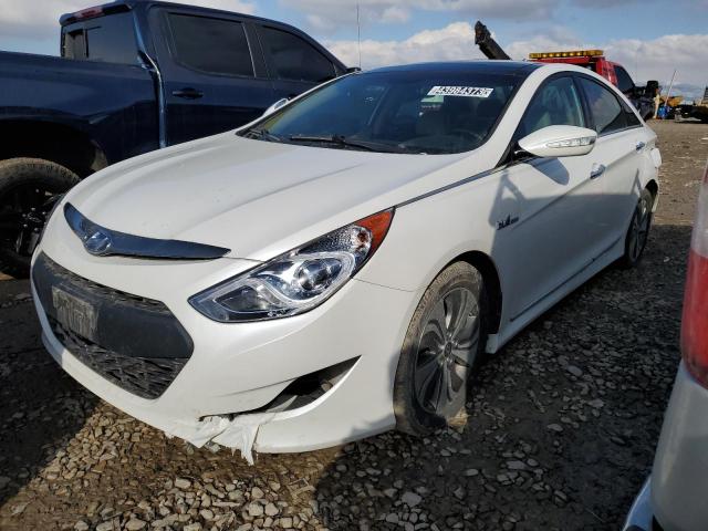 HYUNDAI SONATA HYB 2015 with VIN KMHEC4A47FA119118 - Photo from auction