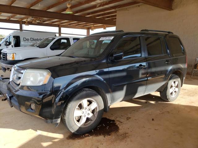 HONDA PILOT EXL 2011 with VIN 5FNYF3H57BB058002 - Photo from auction
