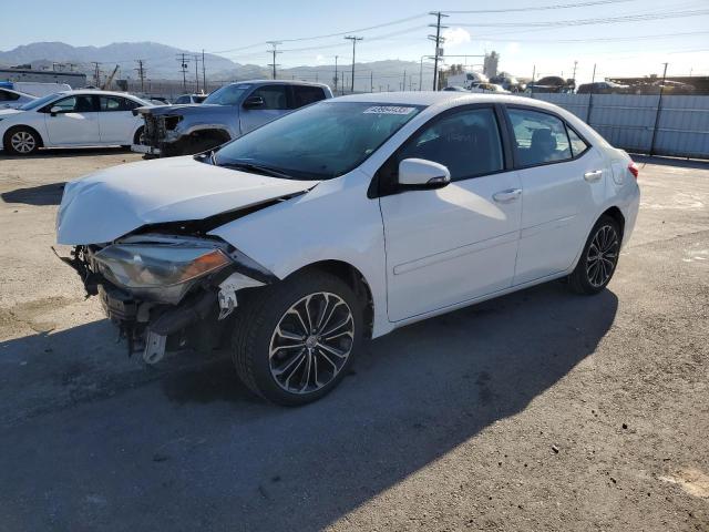 TOYOTA COROLLA L 2016 with VIN 5YFBURHE3GP374510 - Photo from auction