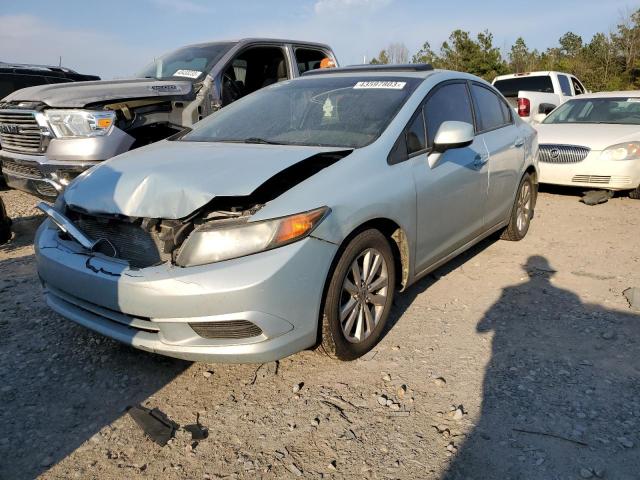 HONDA CIVIC EX 2012 with VIN 19XFB2F8XCE051983 - Photo from auction