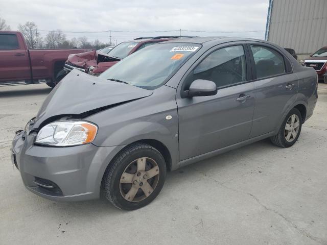 CHEVROLET AVEO BASE 2007 with VIN KL1TD56607B128643 - Photo from auction