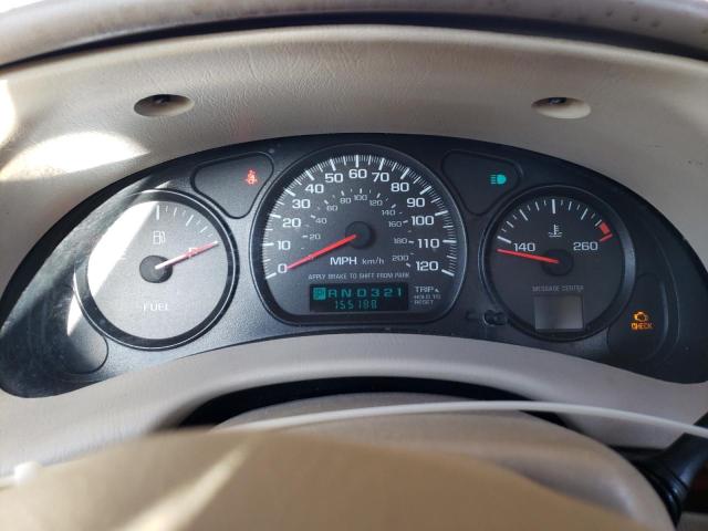 Photo 9 from auction – 2002 CHEVROLET IMPALA with VIN 2G1WF52E429287939