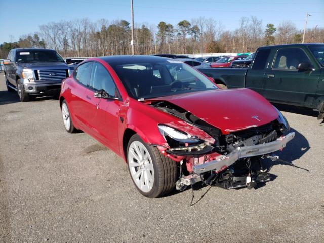 Photo 4 from auction – 2022 TESLA MODEL 3 with VIN 5YJ3E1EA5NF286992