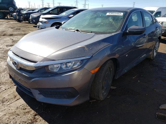 HONDA CIVIC LX 2017 with VIN 19XFC2F54HE047728 - Photo from auction