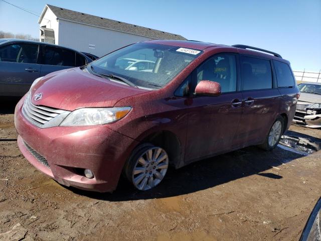 TOYOTA SIENNA XLE 2015 with VIN 5TDDK3DC9FS098405 - Photo from auction
