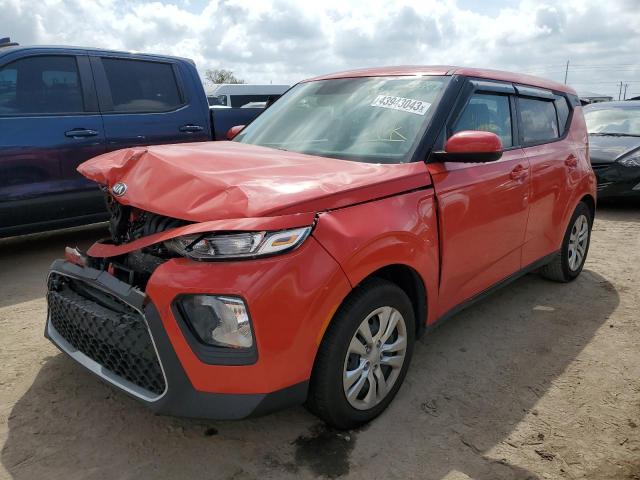 KIA SOUL LX 2020 with VIN KNDJ23AUXL7016459 - Photo from auction