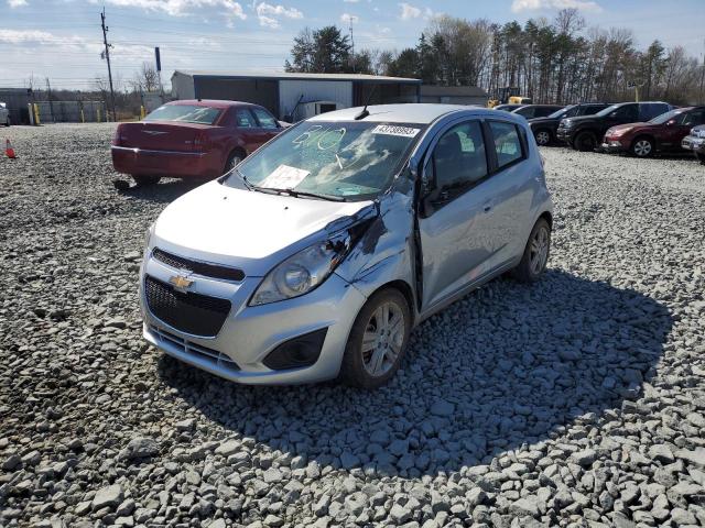 CHEVROLET SPARK 1LT 2014 with VIN KL8CD6S96EC538989 - Photo from auction
