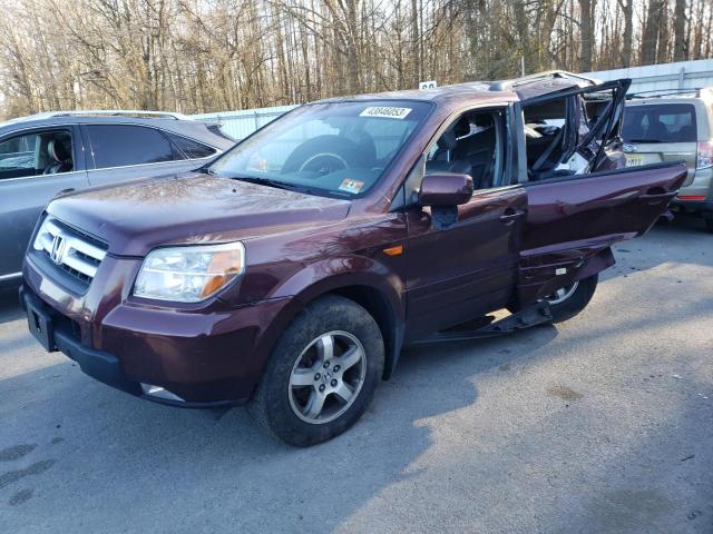 HONDA PILOT EXL 2008 with VIN 5FNYF18538B033255 - Photo from auction