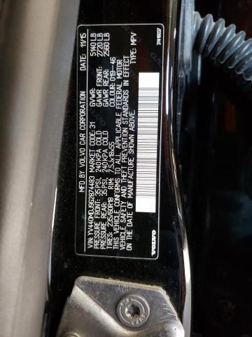 Photo 14 from auction – 2016 VOLVO XC60 T5 with VIN YV440MDJ9G2874483