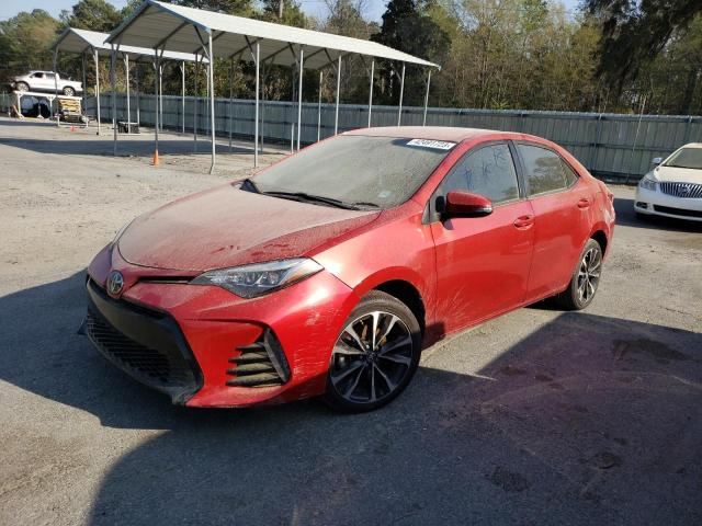 TOYOTA COROLLA L 2018 with VIN 5YFBURHE6JP796522 - Photo from auction