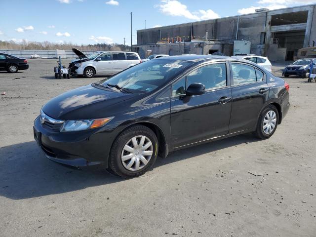 HONDA CIVIC LX 2012 with VIN 2HGFB2F54CH332267 - Photo from auction