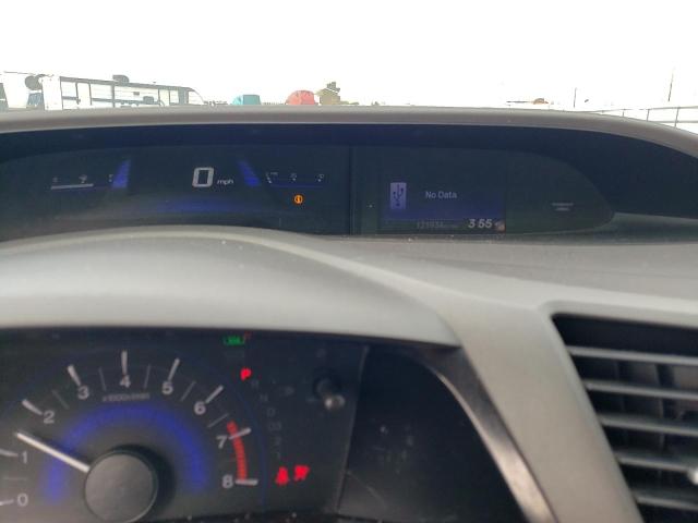 Photo 9 from auction – 2012 HONDA CIVIC LX with VIN 2HGFB2F54CH586609