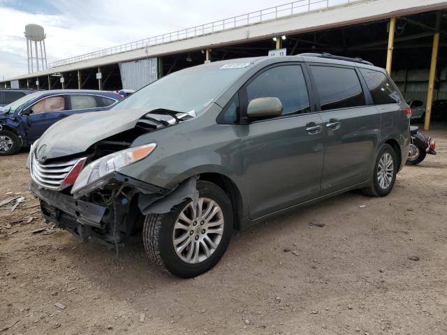 TOYOTA SIENNA XLE 2012 with VIN 5TDYK3DC7CS271125 - Photo from auction