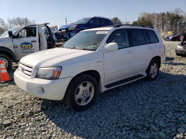 TOYOTA HIGHLANDER 2005 with VIN JTEEP21A350090932 - Photo from auction