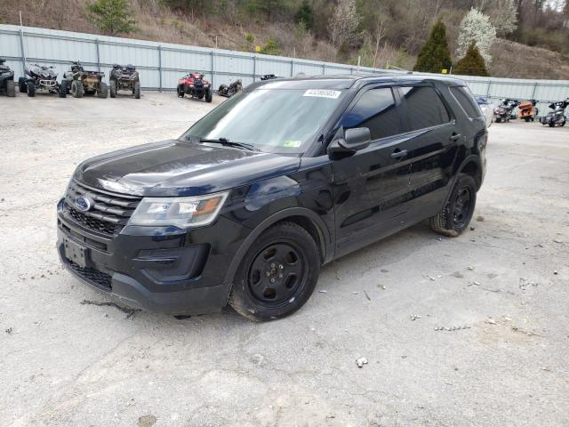 FORD EXPLORER P 2018 with VIN 1FM5K8ARXJGB95394 - Photo from auction