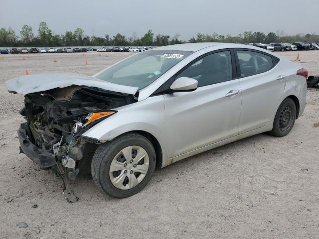 HYUNDAI ELANTRA SE 2016 with VIN 5NPDH4AE7GH705063 - Photo from auction
