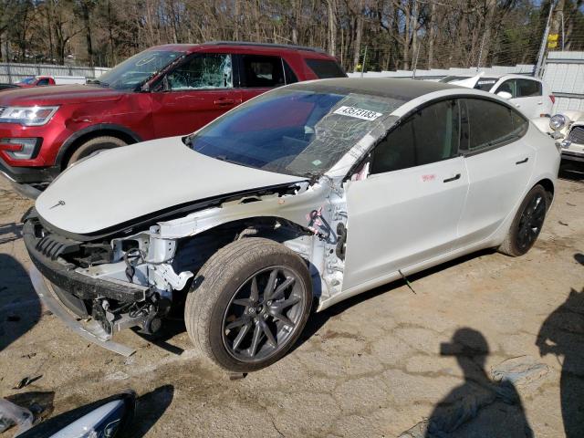 TESLA MODEL 3 2020 with VIN 5YJ3E1EB9LF787261 - Photo from auction