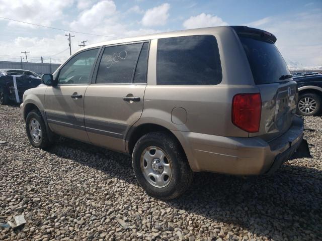 Photo 2 from auction – 2005 HONDA PILOT LX with VIN 2HKYF18185H557429
