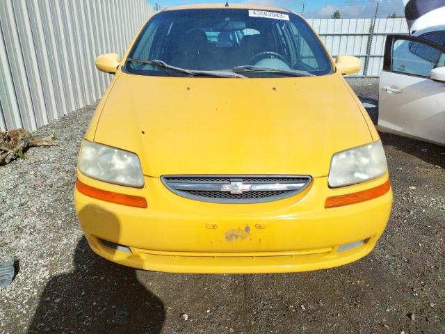Photo 5 from auction – 2005 CHEVROLET AVEO BASE with VIN KL1TD62655B477807