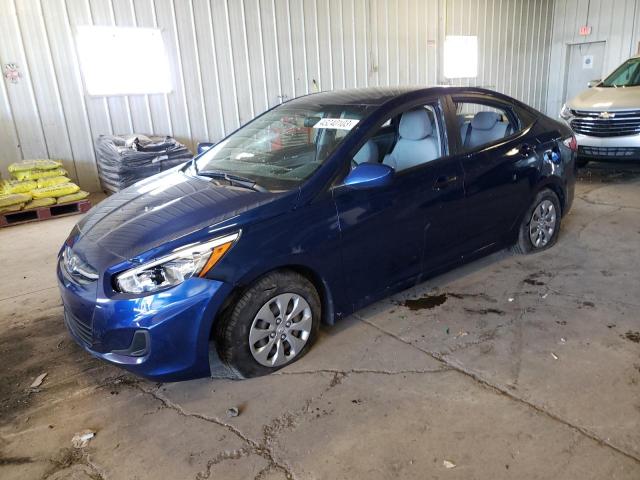 HYUNDAI ACCENT SE 2017 with VIN KMHCT4AE0HU329657 - Photo from auction