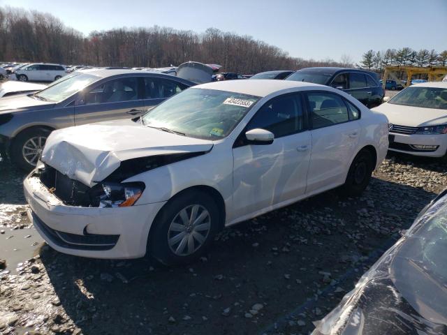 VOLKSWAGEN PASSAT S 2013 with VIN 1VWAP7A37DC056665 - Photo from auction