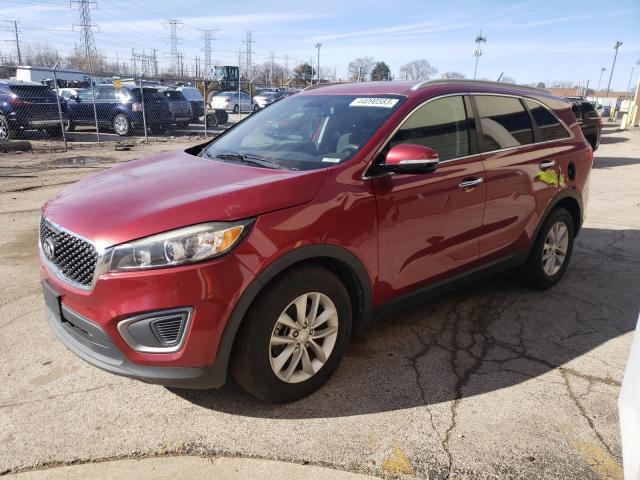 KIA SORENTO LX 2016 with VIN 5XYPG4A55GG135880 - Photo from auction