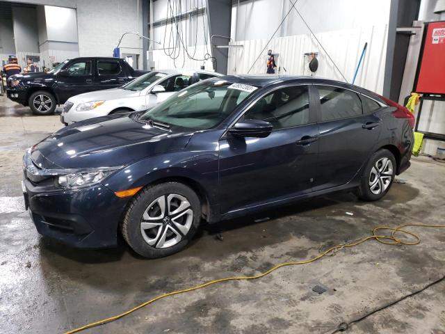 HONDA CIVIC LX 2017 with VIN 19XFC2F54HE077280 - Photo from auction