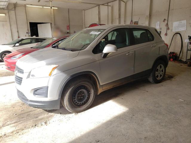 CHEVROLET TRAX LS 2016 with VIN KL7CJKSB2GB762598 - Photo from auction