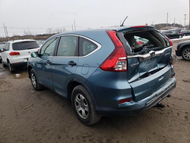 Photo 2 from auction – 2015 HONDA CR-V LX with VIN 2HKRM4H36FH602379