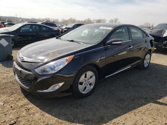 HYUNDAI SONATA HYB 2012 with VIN KMHEC4A42CA058062 - Photo from auction