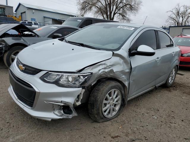 CHEVROLET SONIC LT 2018 with VIN 1G1JD5SH0J4140402 - Photo from auction