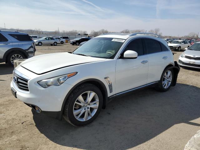 INFINITI FX37 2013 with VIN JN8CS1MW8DM174686 - Photo from auction