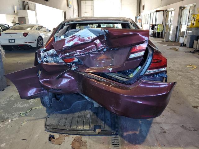 Photo 6 from auction – 2014 HONDA CIVIC EX with VIN 19XFB2F81EE085846