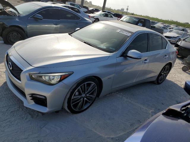 INFINITI Q50 PREMIU 2017 with VIN JN1EV7AP4HM731372 - Photo from auction