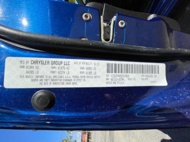 Photo 10 from auction – 2013 DODGE DART SE with VIN 1C3CDFAA2DD319933