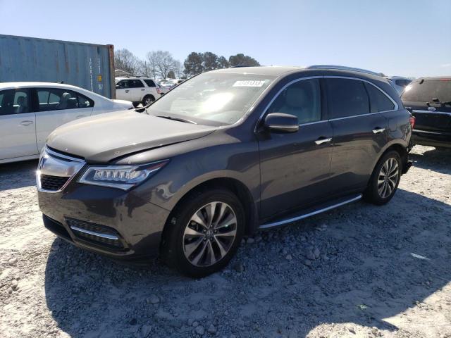 ACURA MDX TECHNO 2014 with VIN 5FRYD4H47EB003944 - Photo from auction