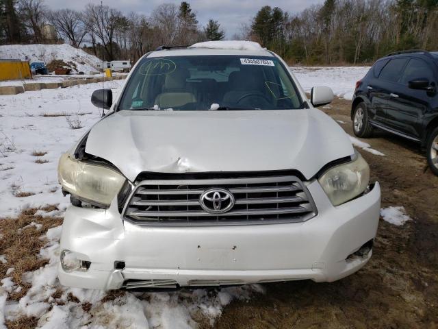 Photo 5 from auction – 2008 TOYOTA HIGHLANDER with VIN JTEES41A282082422