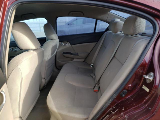 Photo 10 from auction – 2012 HONDA CIVIC LX with VIN 19XFB2F53CE358675