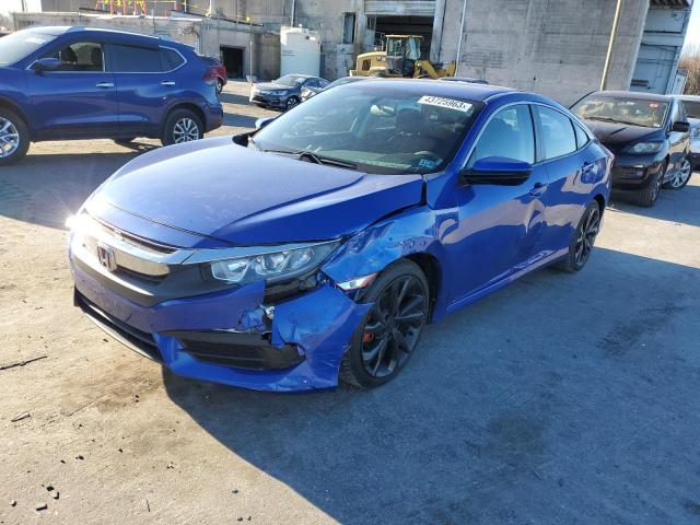 HONDA CIVIC LX 2016 with VIN 19XFC2F52GE009025 - Photo from auction