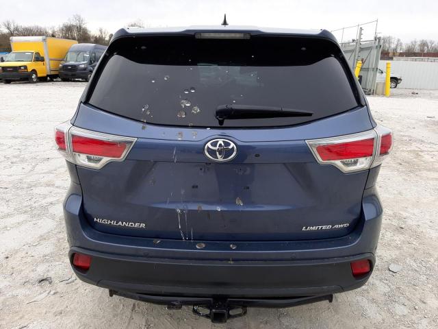 Photo 6 from auction – 2015 TOYOTA HIGHLANDER with VIN 5TDDKRFH4FS199640