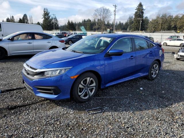 HONDA CIVIC LX 2016 with VIN 19XFC2F56GE207526 - Photo from auction