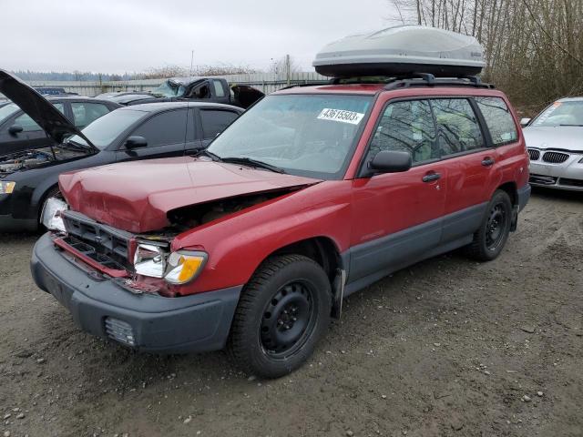 SUBARU FORESTER L 2000 with VIN JF1SF6359YH729599 - Photo from auction