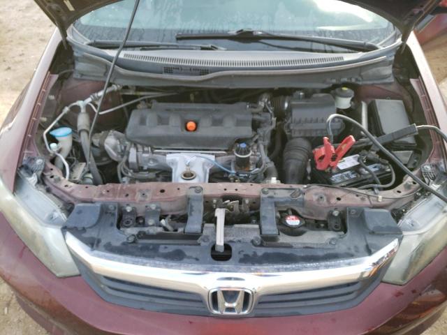 Photo 11 from auction – 2012 HONDA CIVIC LX with VIN 19XFB2F53CE358675