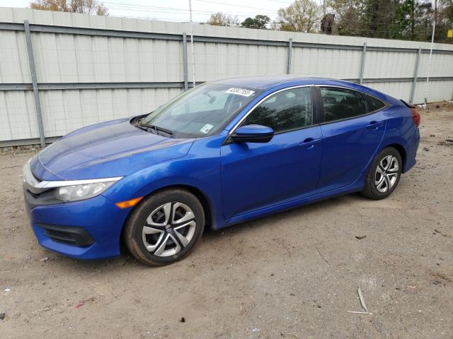 HONDA CIVIC LX 2017 with VIN 19XFC2F55HE076591 - Photo from auction