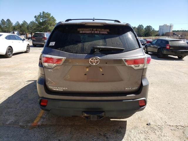 Photo 6 from auction – 2016 TOYOTA HIGHLANDER with VIN 5TDJKRFH7GS266512