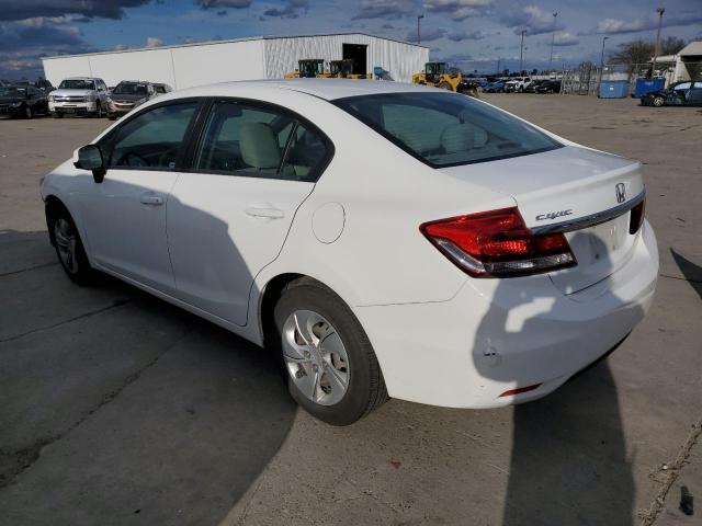 Photo 2 from auction – 2013 HONDA CIVIC LX with VIN 19XFB2F50DE280549