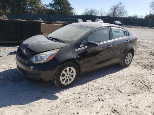 KIA RIO LX 2013 with VIN KNADM4A36D6297345 - Photo from auction